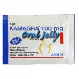 Kamagra Oral Jelly - Sildenafil Citrate - Ajanta Pharma, India