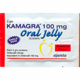 Kamagra Oral Jelly (Strawberry) -  - Ajanta Pharma, India